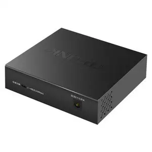 TP-LINK TL-SF1005MPF百兆5口PoE交换机AP摄像头供电器300M远距离