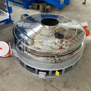 直排筛面粉淀粉高效筛分直卸式振动筛精密筛分可24小时工作