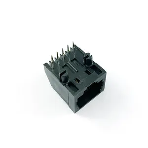 RJ48 10P10C插座 10P插脚 10C网络插座 RJ45连接器 网络接口
