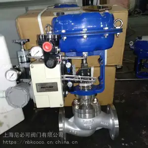 尼必可气动活塞式调节阀_套筒不锈钢调节阀_液体调节阀供应