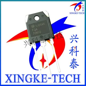 FQA70N10 ON安森美增强型 场效应管参数70A100V封装 TO-3P