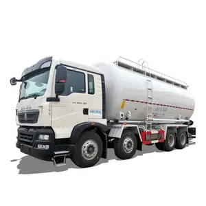 重汽豪沃33方前四后八粉粒物料车 油田专用灰罐车 水泥 粉煤灰等