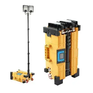 小型移动照明灯组额定电压≥DC22V额定容量≥15Ah光源功率≥100W