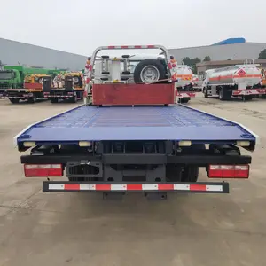 解放虎v 楚胜清障车 平板救援专用 清障车道路救援车 潍柴110马力
