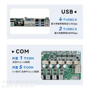 ���� ATX���ػ�����GM0-1611-01���4��˫��֧��Win7/10ϵͳ