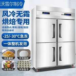 两门烤盘冷冻柜风冷插盘柜面团慕斯冰柜烘焙低温冰箱