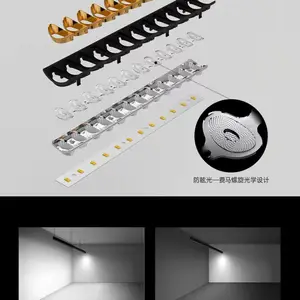 线条灯 环形灯 办公照明 商超照明 线性光学装饰灯光学