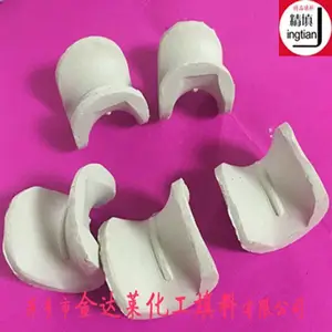 陶瓷贝尔环填料 陶瓷弧鞍（Berl Saddle）填料 瓷马鞍环填料 规格齐全
