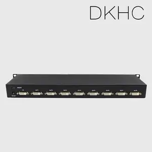 东科恒创 DVI一分八分配器 4K电脑屏幕一分八分屏器