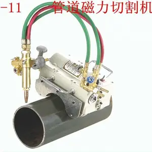 CG2-11半自动磁性轮管道火焰切割机 无缝钢管切割与坡口