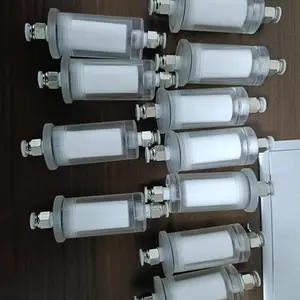 厂家直销GLQ03汽水取样透明有机玻璃材质前置液体低压过滤器