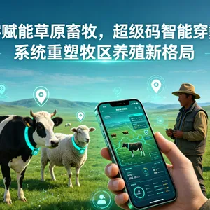 助力牧区养殖数字化转型升级——超级码智能穿戴系统