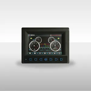 英晖SCP200-050A 5寸嵌入式车载显控终端 双CAN/12路IO
