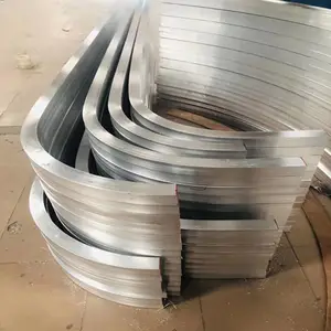 铝迪 过道走廊墙面隔断铝方通铝型材生产供应