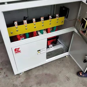 三相稳压器380v大功率工业交流补偿式电力升压电源sbw100kw200kva