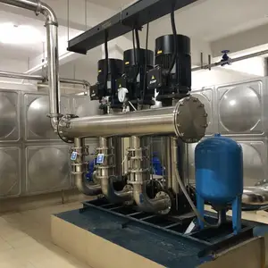 ��z��ͭt�����ܵ�ѹ��ˮ�豸��ѹ��Ƶ��ˮϵͳʵ�����˻��Ի�