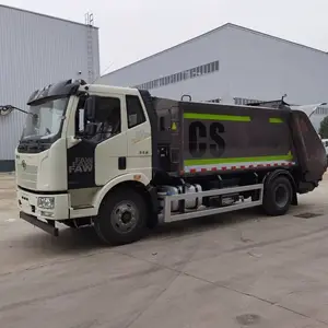 CSC5180ZYS6JF型压缩式垃圾车 中国一汽解放j6后装挤压车
