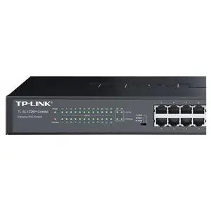 TP-LINK TL-SL1226P-Combo 千兆上联以太网PoE交换机