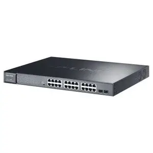 TP-LINK TL-SG1226PE 24口全千兆POE交换机 监控AP网络供电器375W