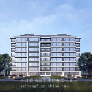 菱形海洋蓝沥青瓦 别墅平改坡可用油毡瓦 多种瓦型可定制颜色