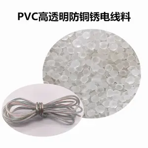 厂家高透明环保PVC电线原料挤出注塑级透明无味食品级吸盘耐寒料