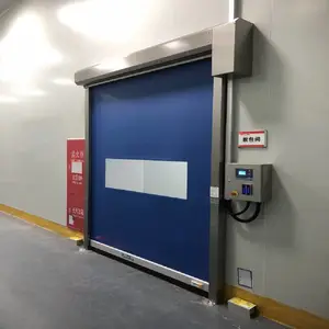 观马生产 洁净室快速门 电动拉链防撞 小凹槽密封性好 全国包安装
