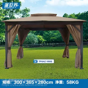 山东蓬世界户外遮阳帐篷展厅车展商业会展防晒凉亭户外花园亭子TPGAZ15002