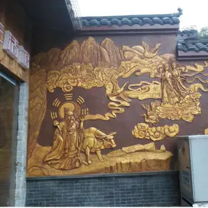 陕西锻铜浮雕公司 龙泰雕塑 校园宣传锻铜浮雕公司