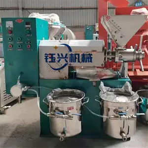 大型商用螺旋榨油机 油坊用花生菜籽榨油机 茶子油全套生产线设备