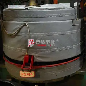 高温保温套 可拆卸硫化机保温衣 实惠发货速度快 淄博热盾 定制