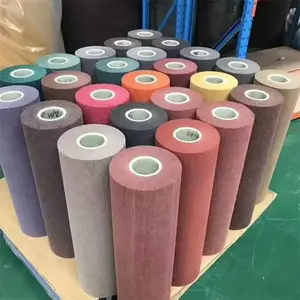 厂家直供工业精抛不织布辊刷 抛光研磨打蜡布辊 粗抛布辊研磨辊