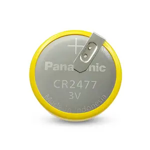 供应Panasonic松下CR2477 3V纽扣电池适用于电饭锅人员定位卡T型仪器仪表PLC工控设备