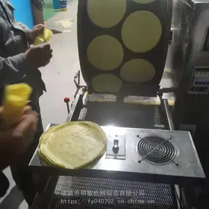 明敏牌榴莲千层蛋皮机 双排燃气加热蛋皮机 江苏全自动蛋皮机报价