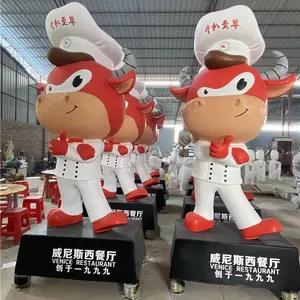 玻璃钢动物卡通雕塑 玻璃钢形象卡通雕塑 联尖优质玻璃钢雕塑