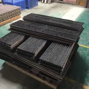 江苏PU轻质文化石天然流水石青石板石材背景墙水幕墙