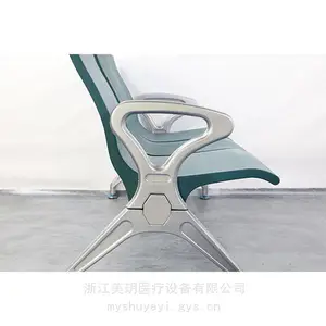 发泡坐垫三人位连排椅批发