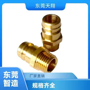 天隆翔颖铜水嘴TZ81/13/R1/4德式标准与快插模具运水快速接头