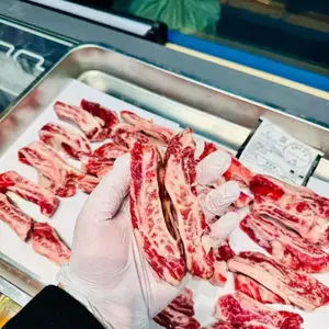 巴西 冷冻1953谷饲150天肋条 牛肉烤肉烧烤食材 供应商批发