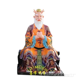 树脂黄龙王塑像 陕西玻璃钢佛像厂家直销白龙王佛像