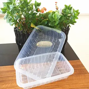 供应pp小龙虾塑料盒 香辣蟹打包塑料盒