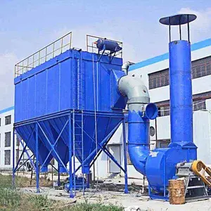 锅炉烟气除尘器厂家实恒小型生物质锅炉布袋除尘器