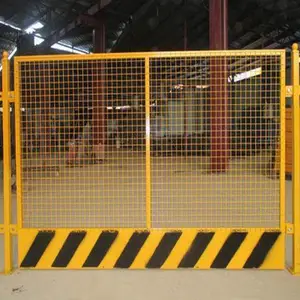 建筑工地坑口安全隔离网 烤漆网格基坑防护栏