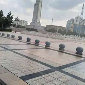 ���е�λ·���賵ʯ����� 400mmʯͷԲ��·��