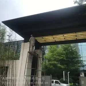 天津静海铝单板景观亭廊架