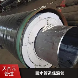 天合元聚氨酯发泡保温钢管 矿下支持定制泡沫塑料预制保温管