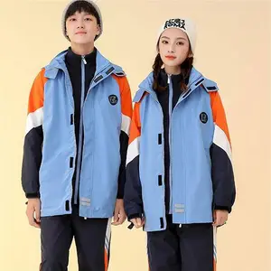 昆明校服定制生产校服销售校服大学校服针织长袖校服昆明订购校服