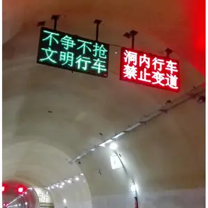 �����ڿɱ��鱨�廧��LED��ͨ��Ϣ�յ������ż���ʾ��