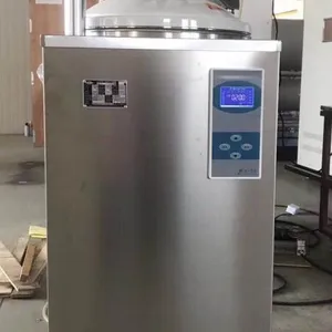 供应滨江数显手轮式全自动蒸汽灭菌器消毒锅 LS-100HD