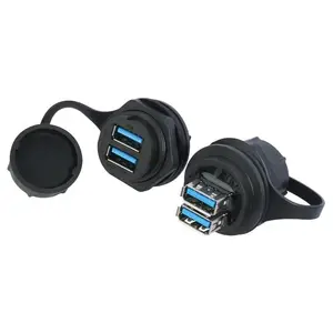 LSHITECH USB3.0˫��ֱͨĸ�� ��ˮ���ղ�ͷ M25.2����