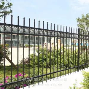 小区锌钢护栏 厂区家院围墙栏杆 组装式围栏花园铁艺围墙栅栏 亚宏
